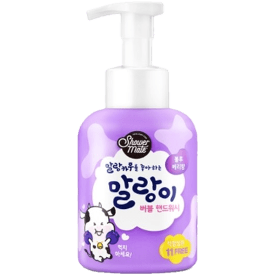 샤워메이트 말랑이 버블 핸드워시 블루베리향