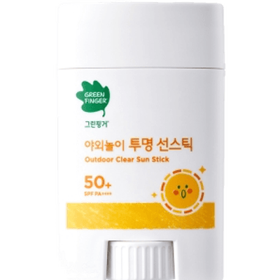 그린핑거 야외놀이 투명 선스틱