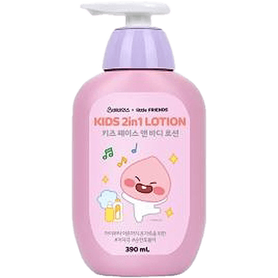 베비언스 카카오 키즈 2in1 페이스 앤 바디 로션(어피치)