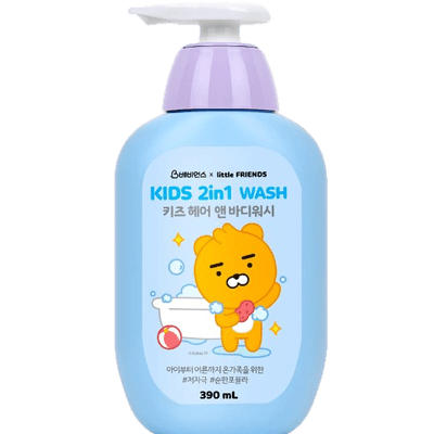 베비언스 카카오 키즈 2in1 헤어&바디워시(라이언)