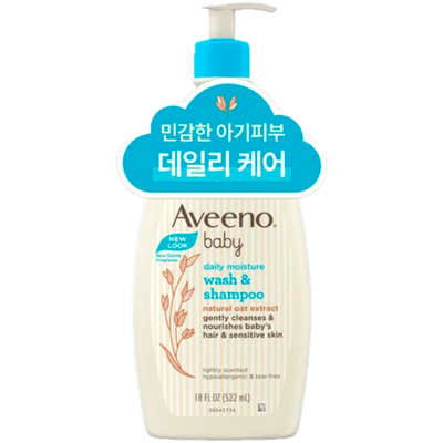 아비노베이비 데일리 모이스춰 워시 & 샴푸