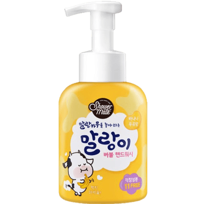 샤워메이트 말랑이 버블 핸드워시 바나나우유향